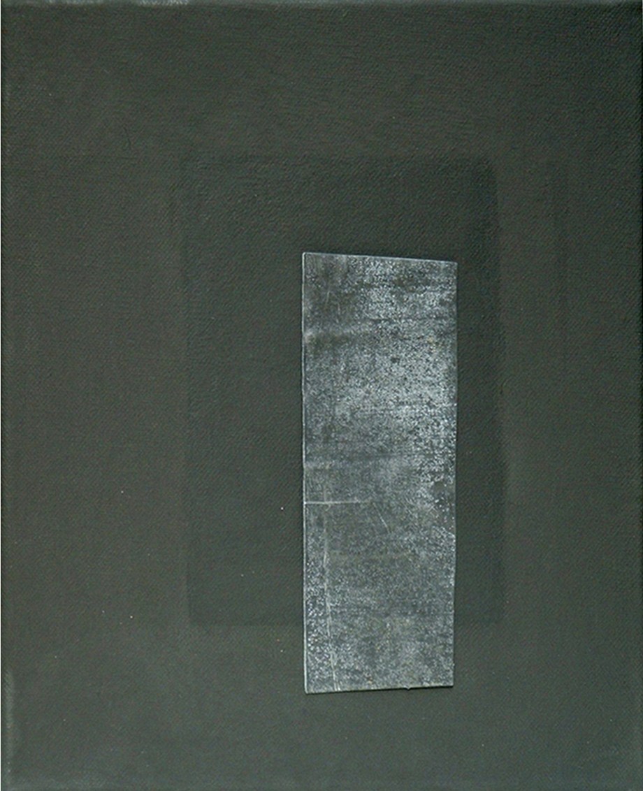 Gespräch mit dem Stein 15 - Bleiblech - Hilke Knoblauch, 2005