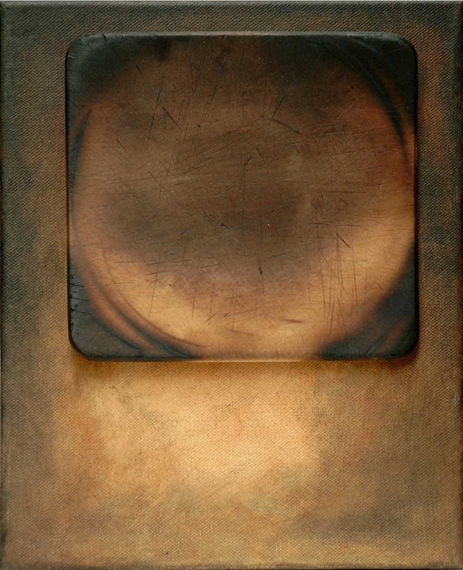 Gespräch mit dem Stein 4 - Brett - Hilke Knoblauch 2005