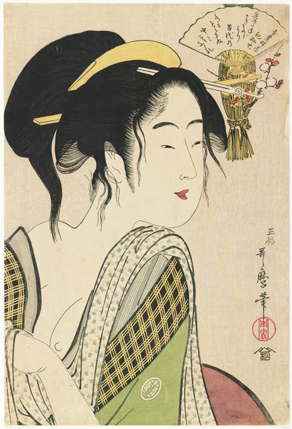 Kitagawa Utamaro, Love for a Farmer's Wife, 1795-96